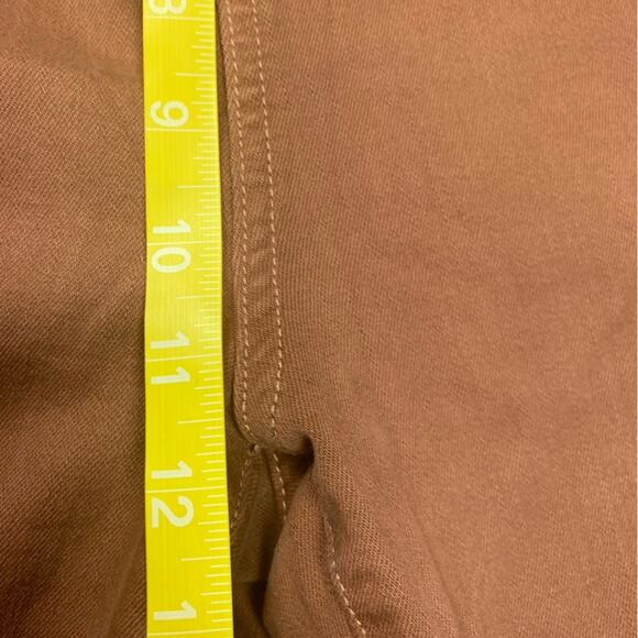 Pilcro women's 18 W bootcut jeans rust patch pocket anthropologie denim casual - Picture 11 of 12